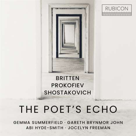 Benjamin Britten (1913-1976): The Poet's Echo op.76 (nach Puschkin), CD