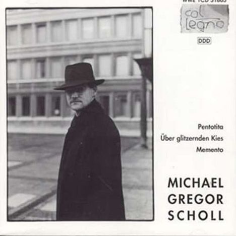 Michael Gregor Scholl (geb. 1964): Über glitzernden Kies, CD
