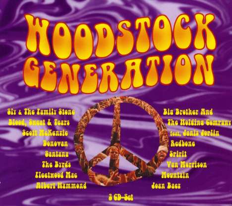 Woodstock Generation, 3 CDs