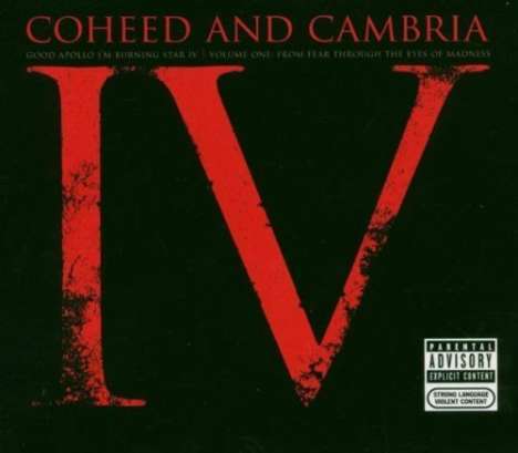 Coheed And Cambria: Good Apollo, I'm Burning Star IV Vol. 1-From Fear Through.., CD