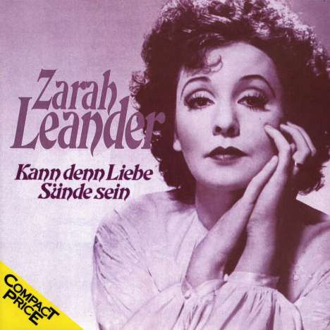 Zarah Leander: Kann denn Liebe Sünde sein, CD