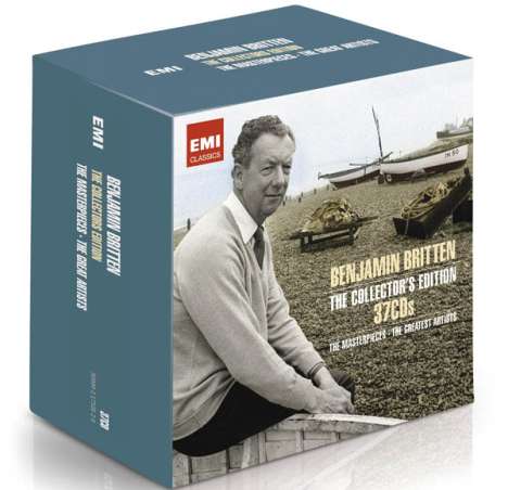 Benjamin Britten (1913-1976): Benjamin Britten - The Collector's Edition, 37 CDs
