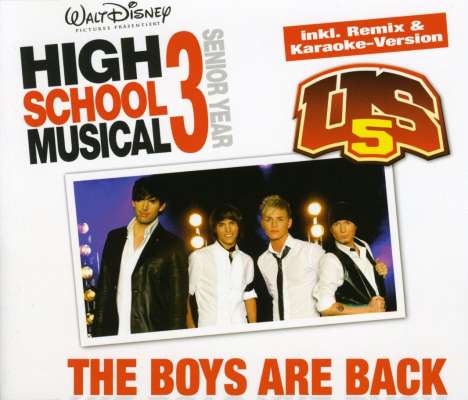 Us5: Filmmusik: The Boys Are Back, Maxi-CD