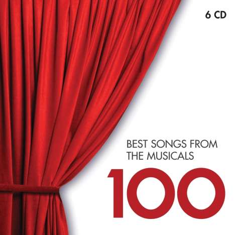 100 Best Songs from the Musicals (EMI), 6 CDs