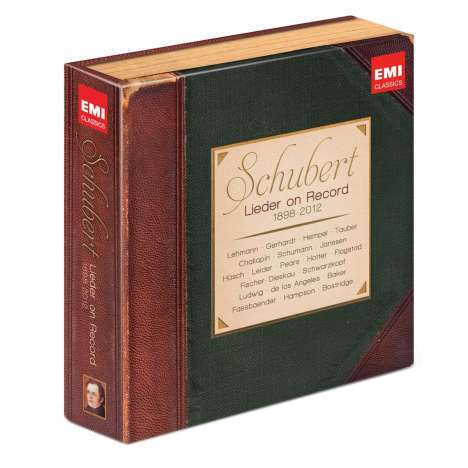 Franz Schubert (1797-1828): Schubert Lieder on Record 1898-2012, 17 CDs