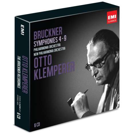 Anton Bruckner (1824-1896): Symphonien Nr.4-9, 6 CDs