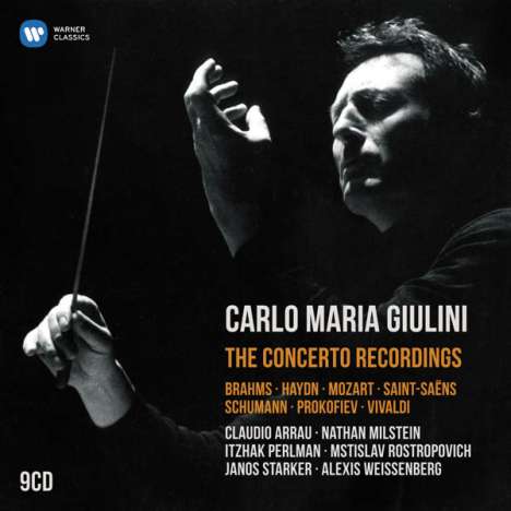 Carlo Maria Giulini - The Concerto Recordings, 9 CDs