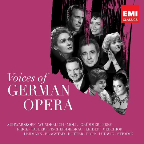 Voices of German Opera, 5 CDs