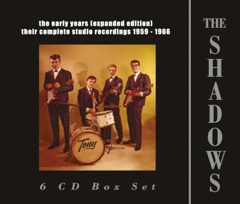 Shadows: The Early Years  (Expanded Edition), 6 CDs
