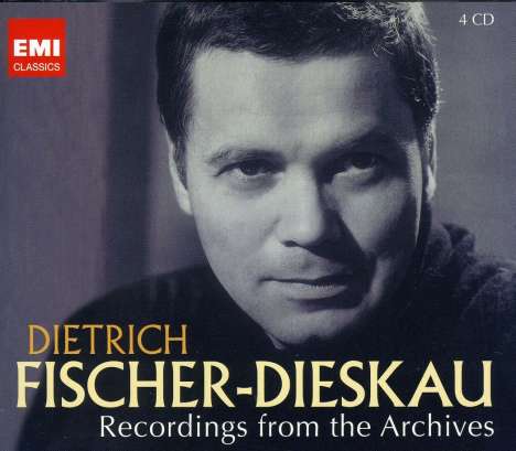 Dietrich Fischer-Dieskau - Recordings from the Archives, 4 CDs