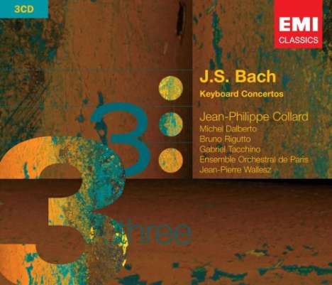 Johann Sebastian Bach (1685-1750): Klavierkonzerte BWV 1052-1058,1060-1065, 3 CDs
