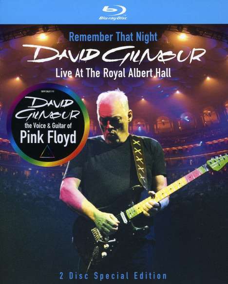 David Gilmour: Remember That Night - Live At The Royal Albert Hall 2006, 2 Blu-ray Discs