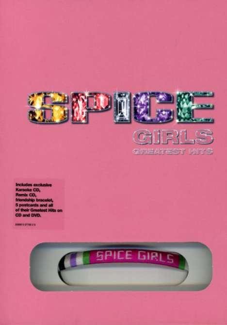 Spice Girls: Greatest Hits (Limited Edition), 3 CDs und 1 DVD