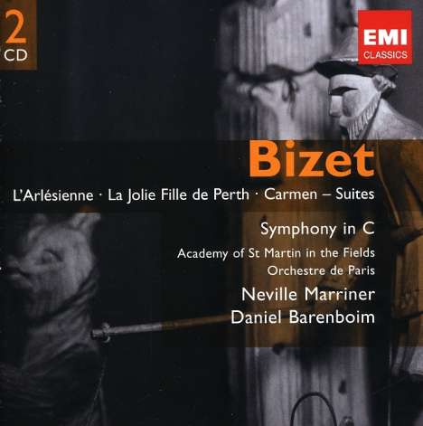 Georges Bizet (1838-1875): Symphonie C-Dur, 2 CDs