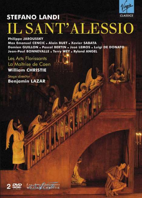 Stefano Landi (1587-1639): Il Sant' Alessio, 2 DVDs