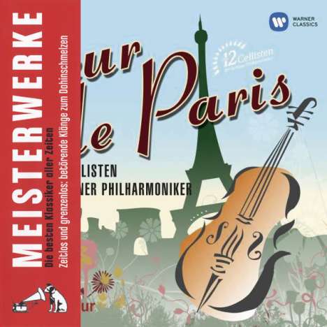 Die 12 Cellisten der Berliner Philharmoniker - Fleur de Paris, CD