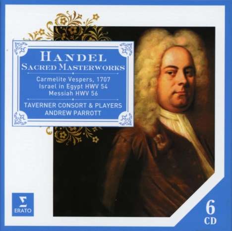 Georg Friedrich Händel (1685-1759): Karmeliter-Vesper (1707), 6 CDs