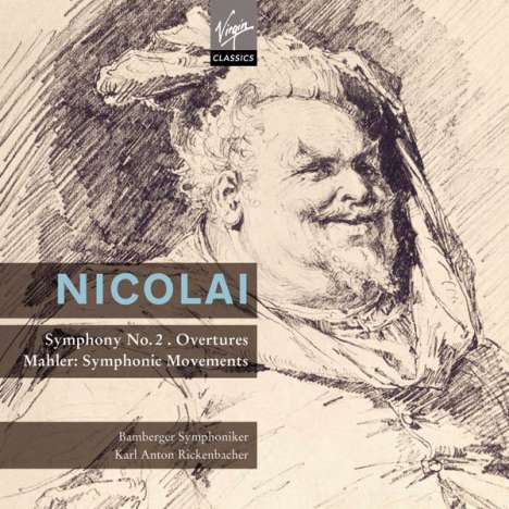 Otto Nicolai (1810-1849): Symphonie D-dur, 2 CDs