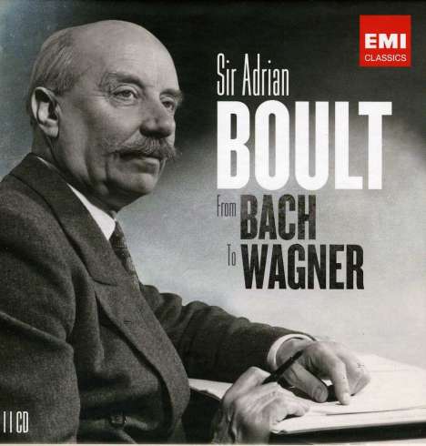 Adrian Boult - From Bach to Wagner, 11 CDs