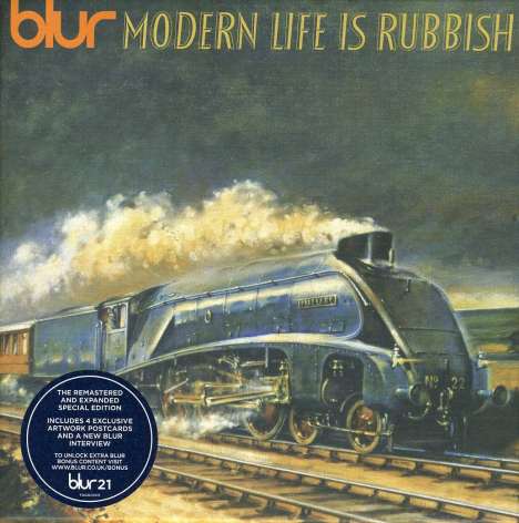 Blur: Modern Life Is Rubbish (Remastered And Expanded Special Edition), 2 CDs