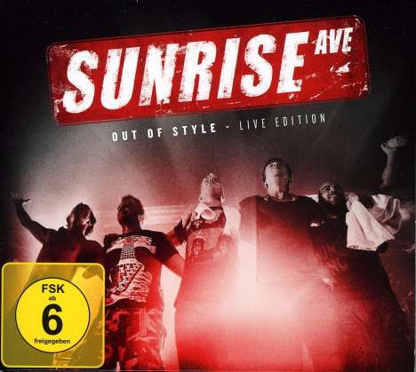 Sunrise Avenue: Out Of Style (Live Edition) (CD + DVD), 1 CD und 1 DVD