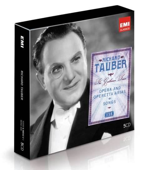 Richard Tauber - The Gentleman Tenor (Icon Series), 5 CDs