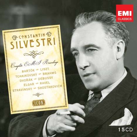 Constantin Silvestri - The Complete EMI Recordings (Icon Series), 15 CDs