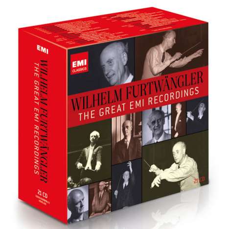 Wilhelm Furtwängler - The Great EMI Recordings, 21 CDs