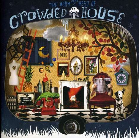 Crowded House: The Very Very Best Of Crowded House (CD + DVD), 1 CD und 1 DVD