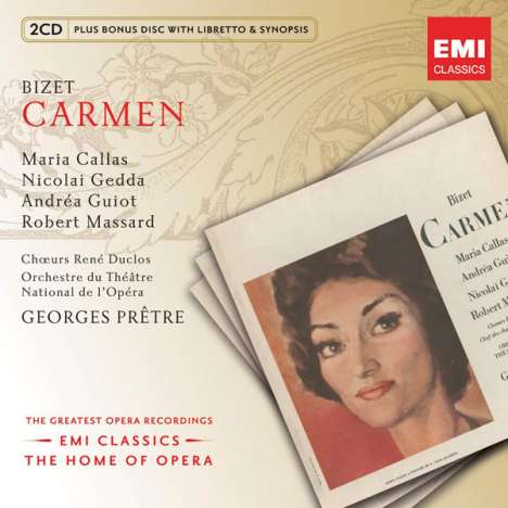 Georges Bizet (1838-1875): Carmen, 2 CDs
