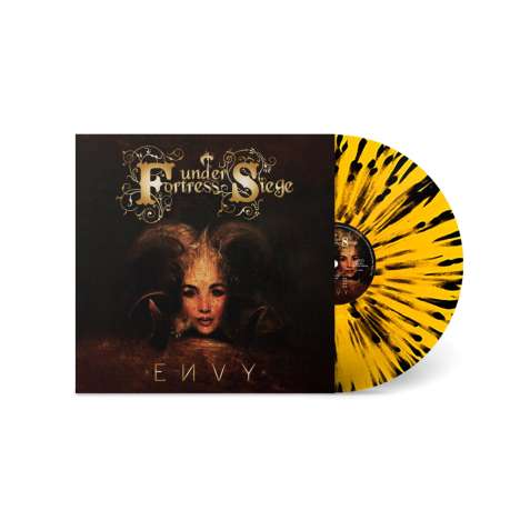 Fortress Under Siege: Envy (Limited Edition) (Black/Yellow Splatter Vinyl), LP