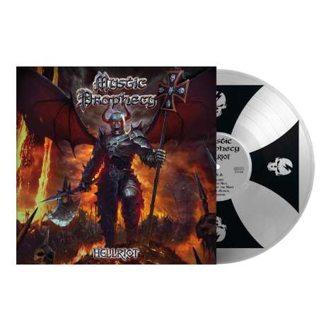 Mystic Prophecy: Hellriot (Limited Edition) (Picture Disc) (White/Black Cross Vinyl), LP