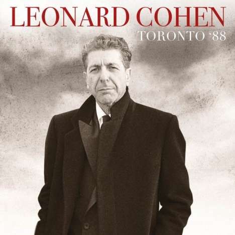 Leonard Cohen (1934-2016): Toronto ‘88 (180g) (Limited-Hand-Numbered-Edition) (Blue Vinyl), 2 LPs