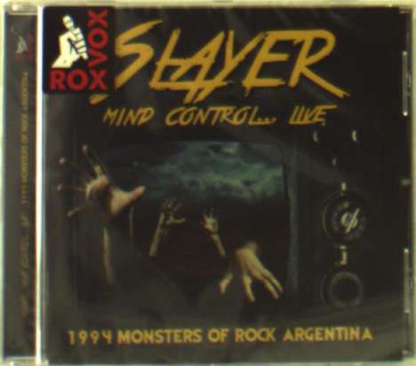 Slayer: Mind Control: Live 1994 Monsters Of Rock Argentina, CD