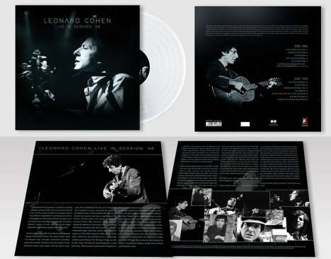 Leonard Cohen (1934-2016): Live In Session '68 (180g) (Limited Numbered Edition) (White Vinyl), LP