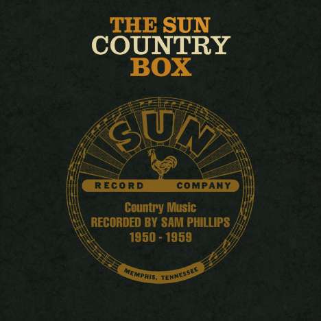 The Sun Country Box: Country Music Recorded By Sam Phillips 1950 - 1959, 6 CDs