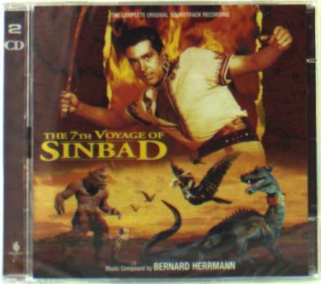Bernard Herrmann (1911-1975): Filmmusik: The 7th Voyage Of Sinbad, 2 CDs