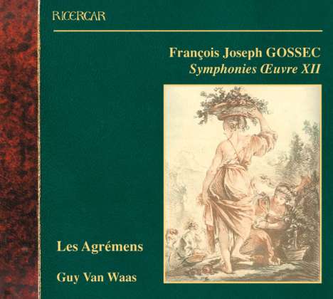Francois-Joseph Gossec (1734-1829): Symphonien op.12 Nr.1,3,5, CD