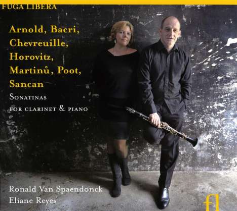 Ronald van Spaendonck - Sonatinas for Clarinet &amp; Piano, CD