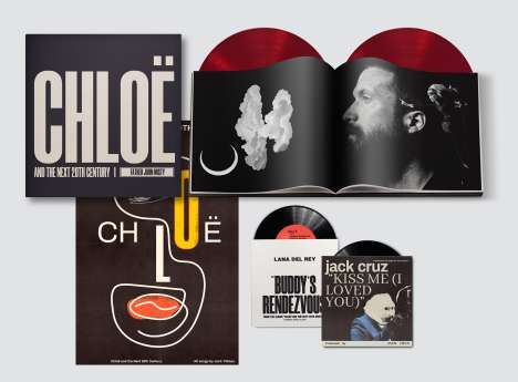 Father John Misty: Chloë And The Next 20th Century (Limited Edition Deluxe Box) (Red Vinyl), 2 LPs und 2 Singles 7"