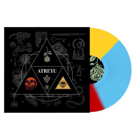 Atreyu: The Beautiful Dark Of Life (Limited Edition) (Red, Teal &amp; Yellow Swirl Vinyl), 2 LPs