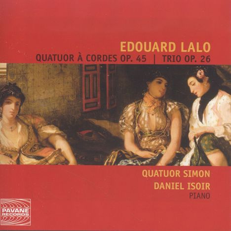 Edouard Lalo (1823-1892): Streichquartett op.45, CD