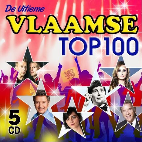 Ultieme Vlaamse Top 100, 5 CDs