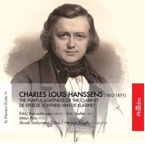 Charles Louis Hanssens (1802-1871): Concertinos Nr.1 &amp; 2 für Klarinette &amp; Orchester, CD