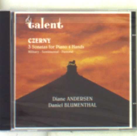 Carl Czerny (1791-1857): Klavierwerke zu 4 Händen, CD
