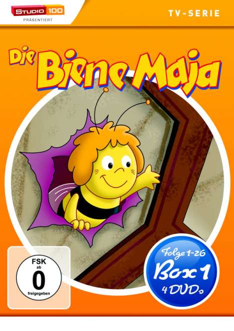 Die Biene Maja Box 1, 4 DVDs