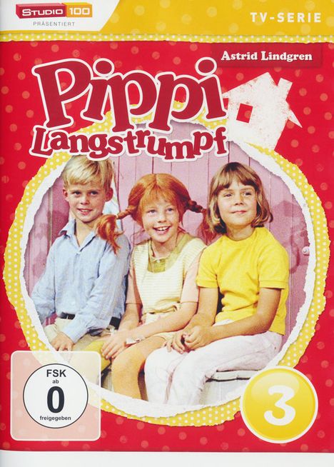 Pippi Langstrumpf DVD 3, DVD