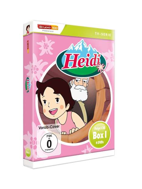 Heidi Box 1, 4 DVDs