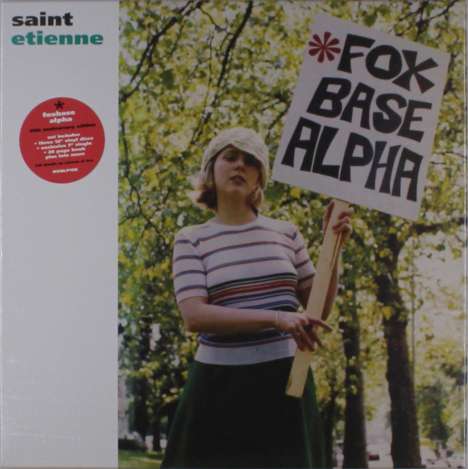 Saint Etienne: Foxbase Alpha (25th Anniversary Edition) (Limited-Edition), 3 Singles 12" und 1 Single 7"