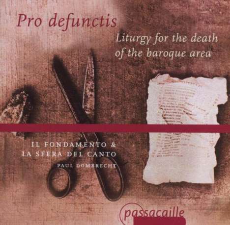 Pietro Torri (1650-1737): Missa Pro defunctis, CD